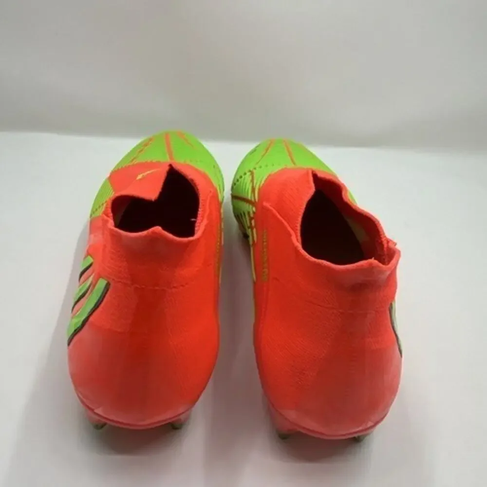 adidas Men’s 10 Predator Edge+ SG Soccer Cleats Solar Red/Green GW1038